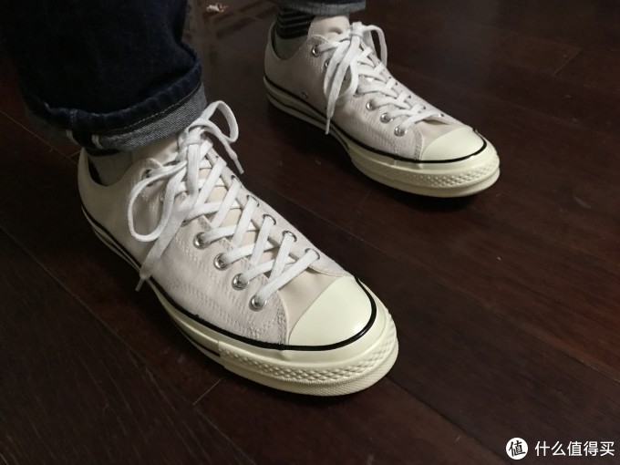#晒单大赛#年纪大穿骚粉!第12双匡威!CONVERSE 匡威 All Star 70 帆布鞋