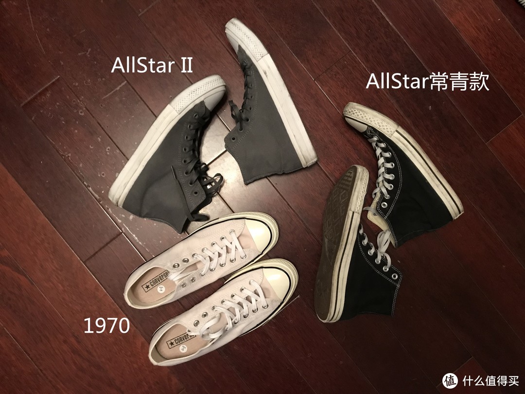 #晒单大赛#年纪大穿骚粉！第12双匡威！CONVERSE 匡威 All Star 70 帆布鞋