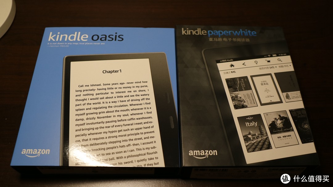 年底购物季入手AMAZON 亚马逊 Kindle Oasis，附与Kindle Paperwhite3简单对比