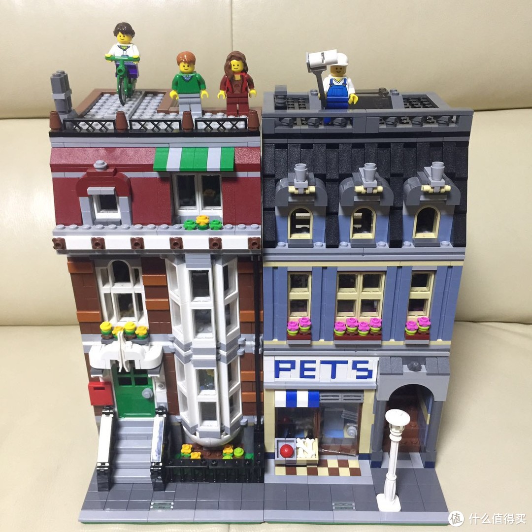 理性追绝，LEGO 乐高 街景系列之 10218 宠物店 开箱