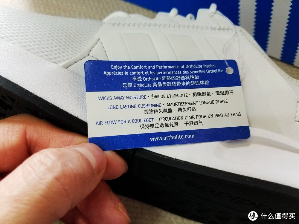 原来你是简版的三叶草NMD：Adidas 阿迪达斯 17年新款 白色 X_PLR 运动鞋 开箱