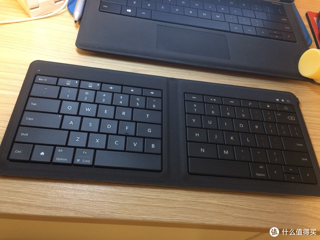 Microsoft 微软通用折叠键盘使用报告 无线键盘 什么值得买