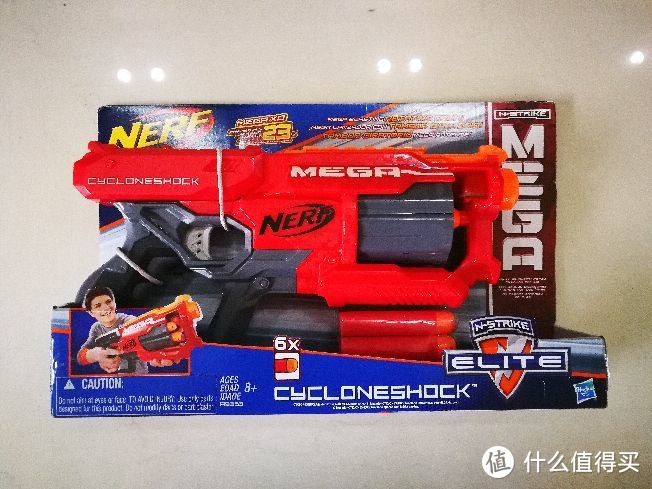 #晒单大赛#粗、硬、射程远、更带劲！Hasbro 孩之宝 热火 NERF 飓风发射器