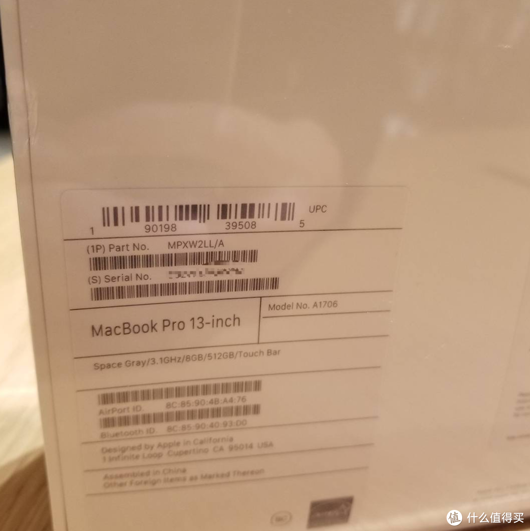 #原创新人#MacBook Pro （13''/8G/512G/TouchBar） 砍了100$入手