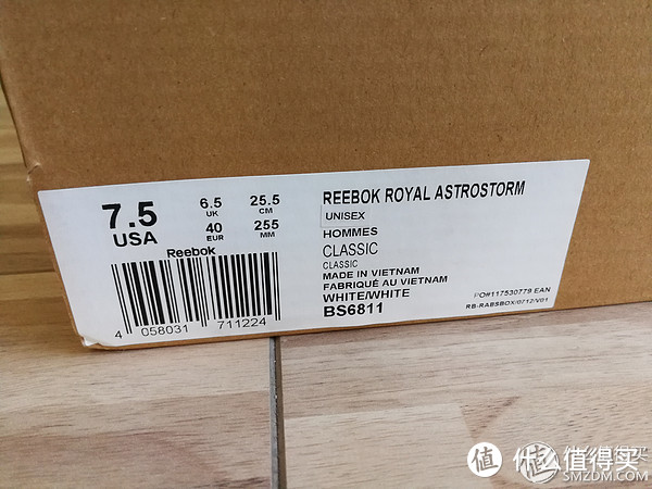 入手 Reebok 锐步 陈伟霆 同款白鞋 晒单