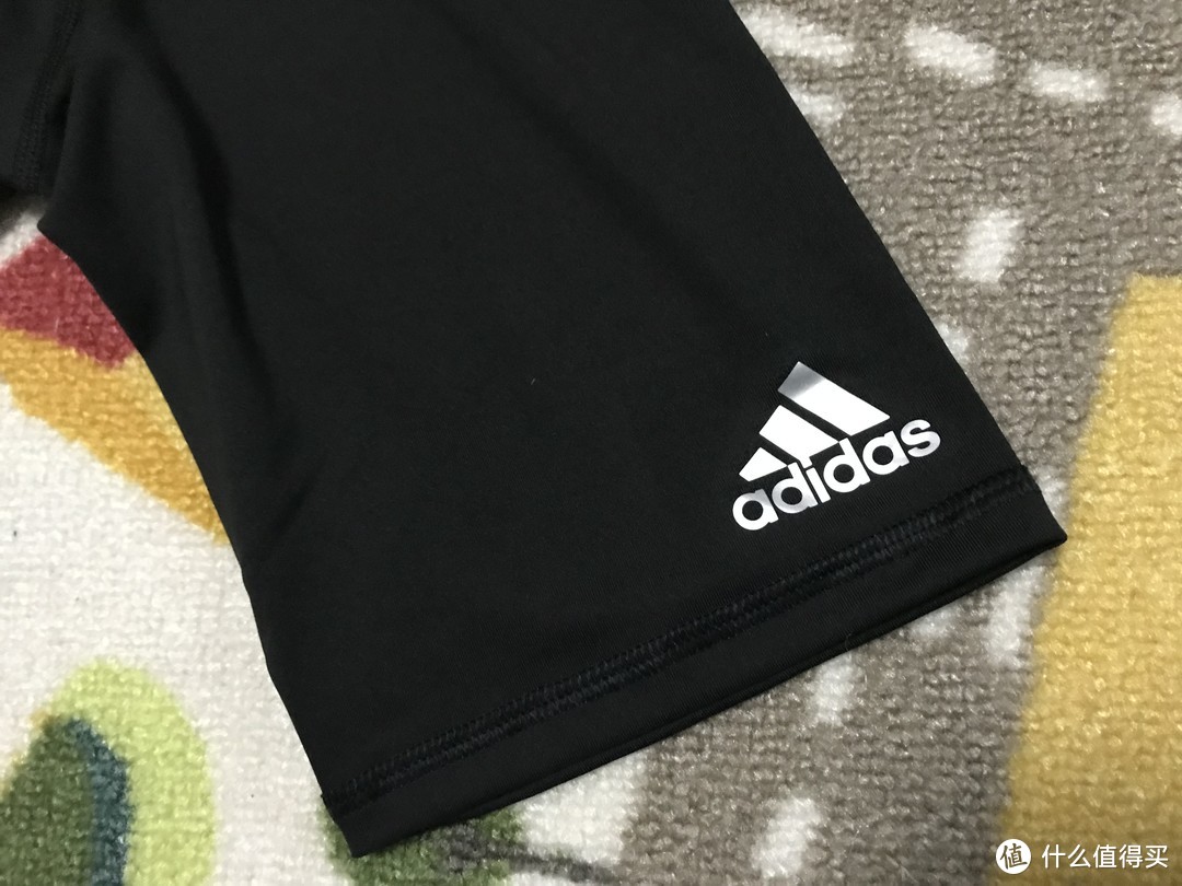 #晒单大赛#Adidas 阿迪达斯 男子训练紧身运动短裤 晒单