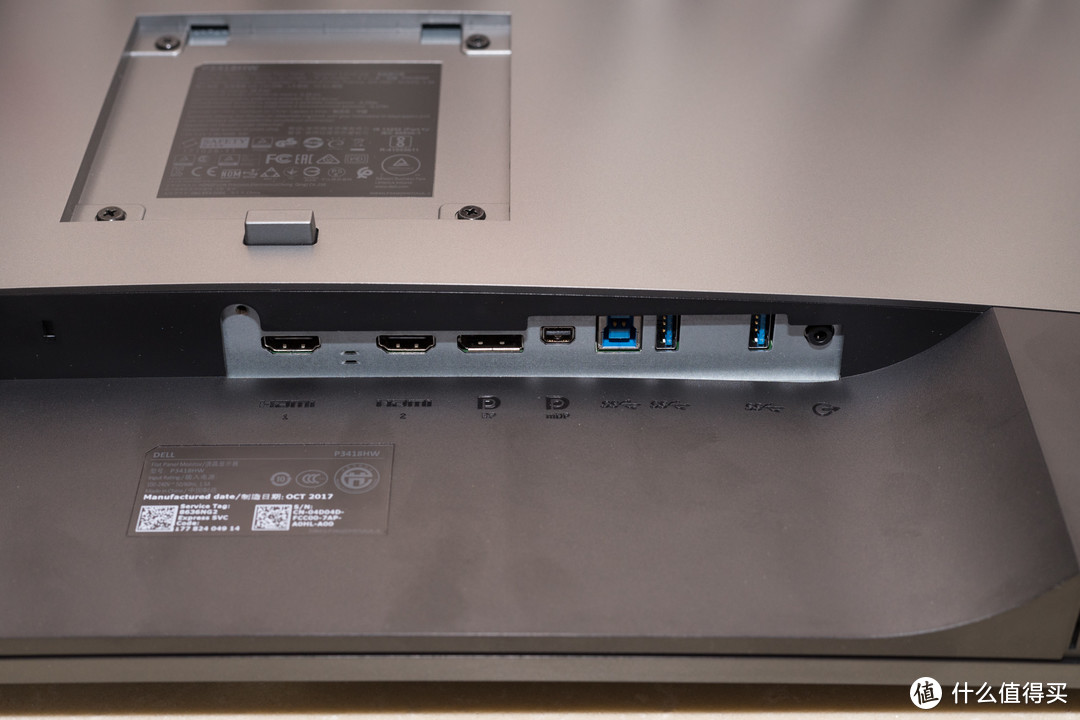 #本站首晒#带鱼曲屏办公爽歪歪—DELL 戴尔 P3418HW 显示器 开箱小测