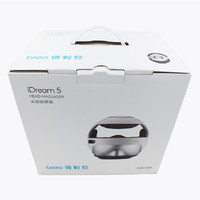 倍轻松 iDream 5 智能头部按摩器外观展示(本体|按钮|适配器|液晶屏|logo)