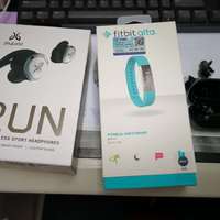 JayBird Run 无线蓝牙耳机开箱展示(佩戴|外盒|耳机盒)