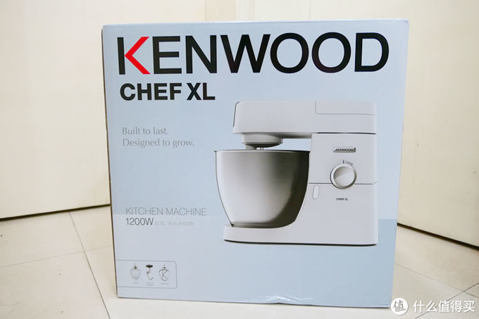 #本站首晒#KENWOOD 凯伍德 KVL4100W 厨师机 开箱及试用