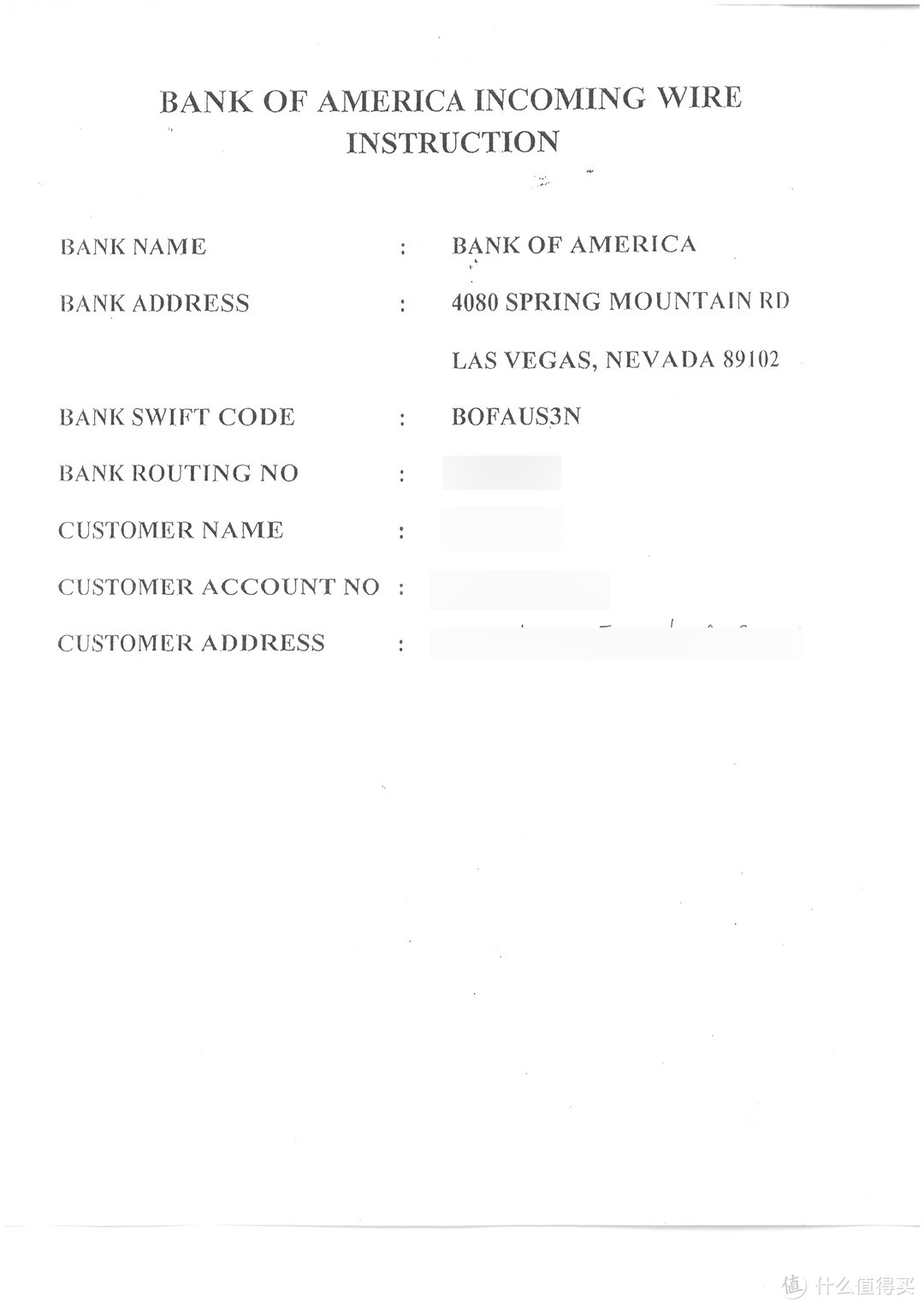 去美国旅游，我在美国银行办了张银行卡