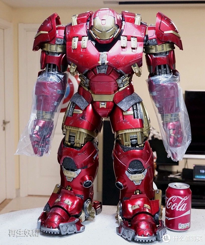 Hot Toys 钢铁侠 反浩克 （Hulkbuster）装甲 开箱、初体验