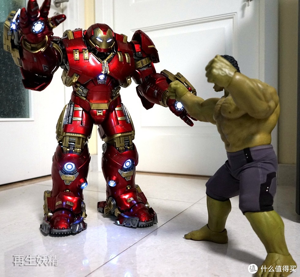 Hot Toys 钢铁侠 反浩克 （Hulkbuster）装甲 开箱、初体验