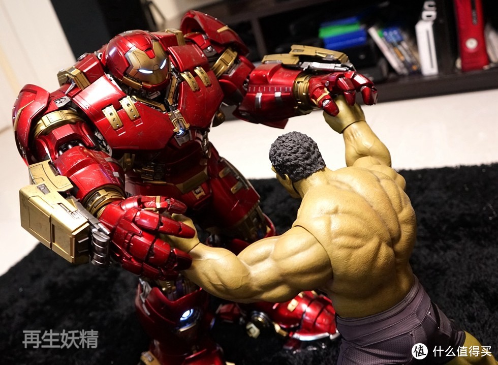 Hot Toys 钢铁侠 反浩克 （Hulkbuster）装甲 开箱、初体验