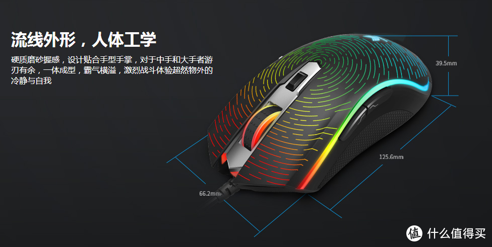 雷柏 V25S 幻彩RGB游戏鼠标炫丽郁闷与纠结中的众测