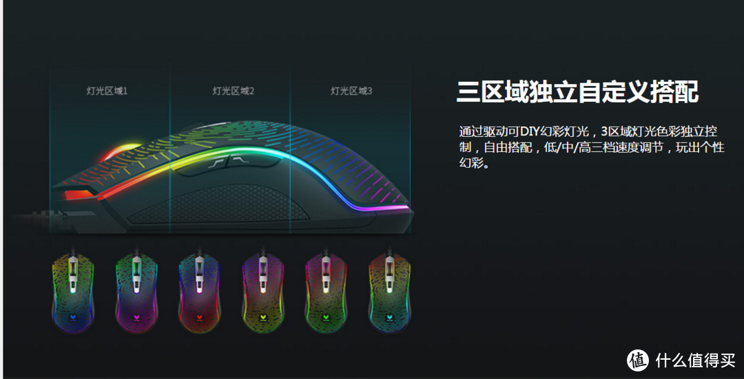 【黑五专题】雷柏 V25S 幻彩RGB游戏鼠标体验评测