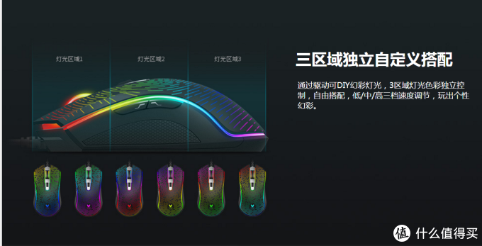【黑五专题】雷柏 V25S 幻彩RGB游戏鼠标体验评测
