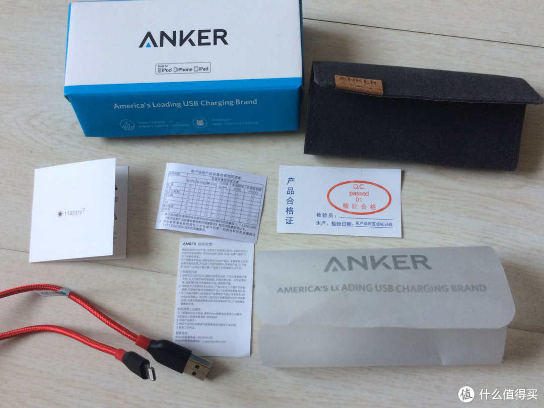 Anker 安克 A8121691 PowerLine+ 苹果数据线 简单使用评测