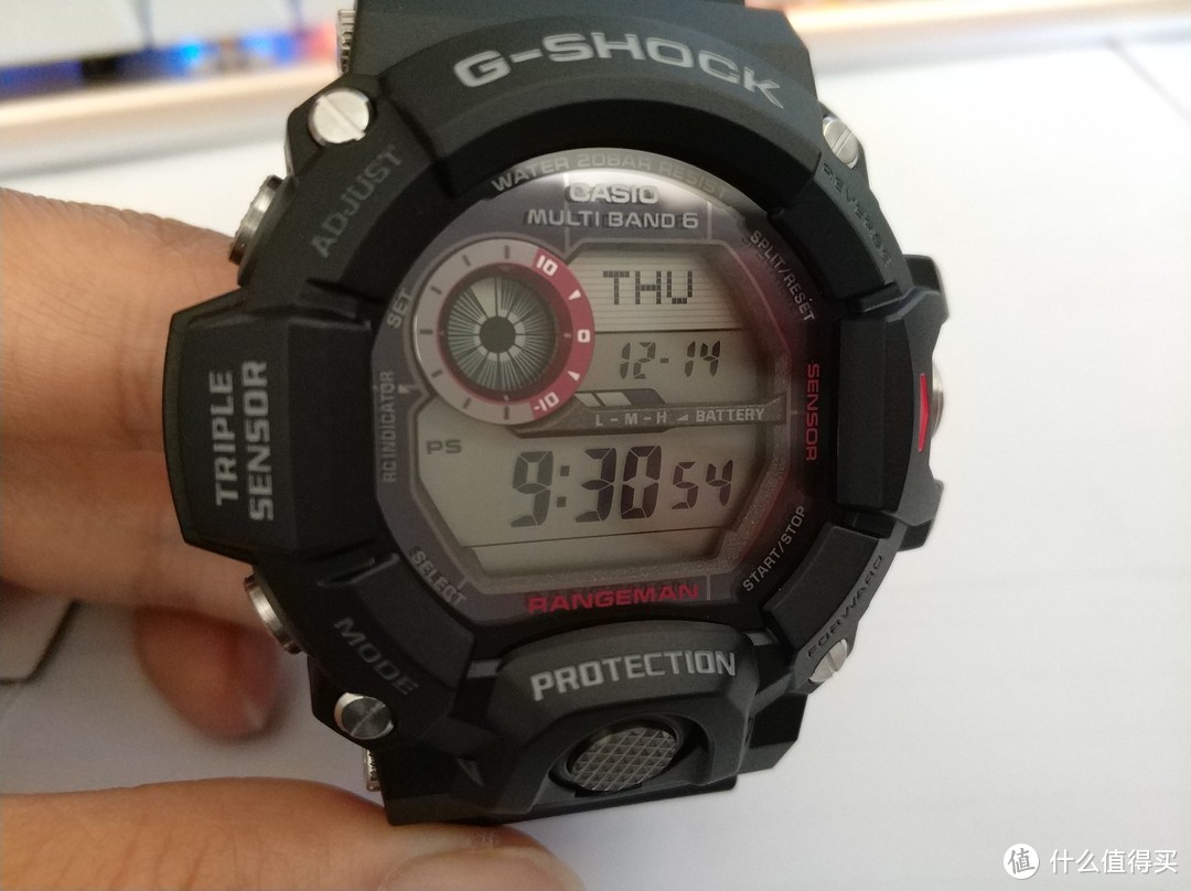 #晒单大赛#CASIO 卡西欧 G-SHOCK GW-9400  手表 开箱，快感搜索者