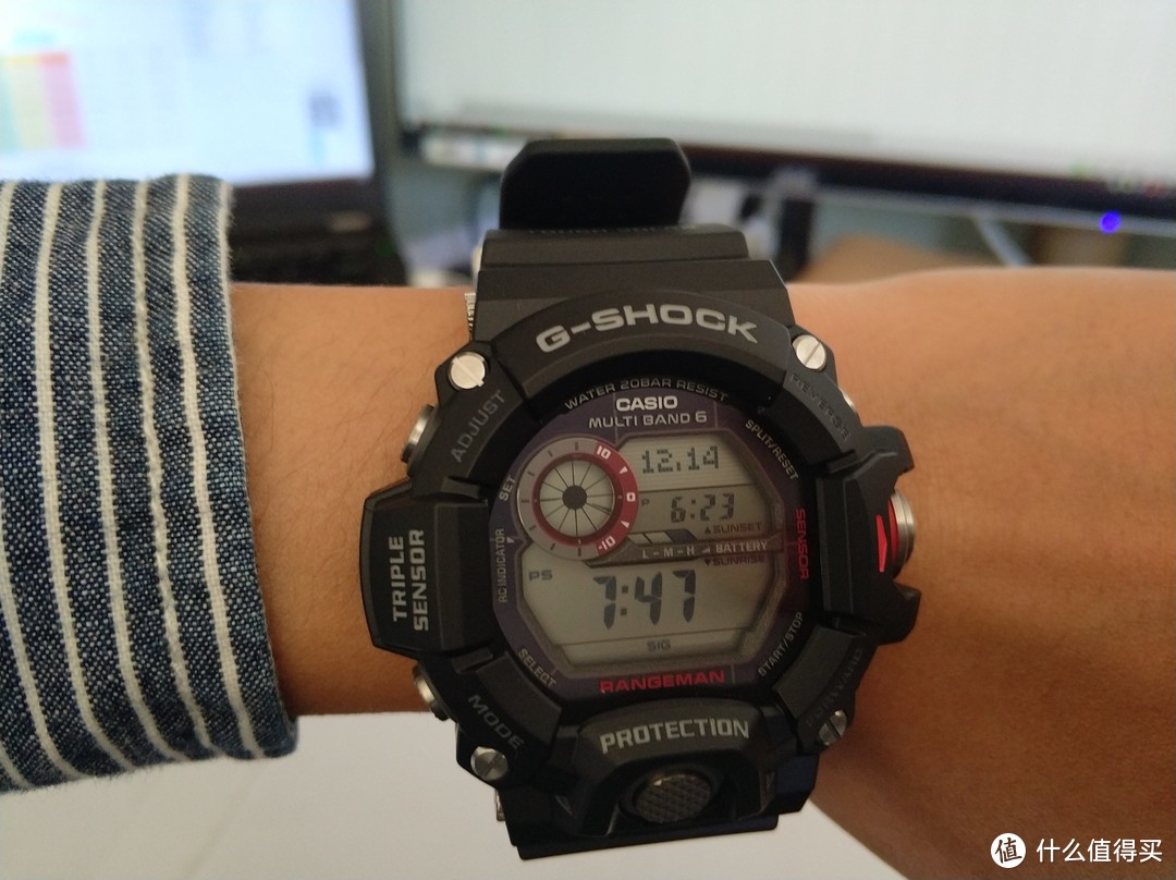 #晒单大赛#CASIO 卡西欧 G-SHOCK GW-9400  手表 开箱，快感搜索者