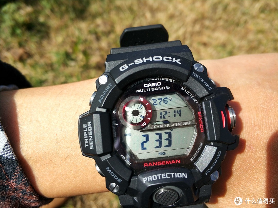 #晒单大赛#CASIO 卡西欧 G-SHOCK GW-9400  手表 开箱，快感搜索者