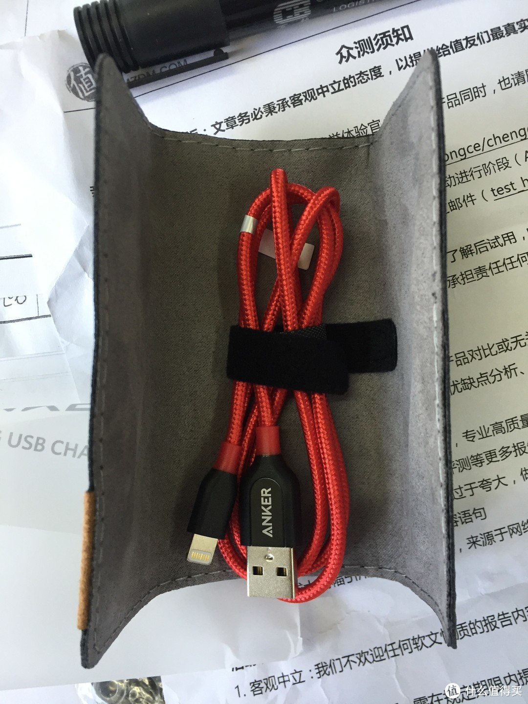 我以前没听过的数据线，Anker 安克 A8121691 PowerLine+ 苹果数据线