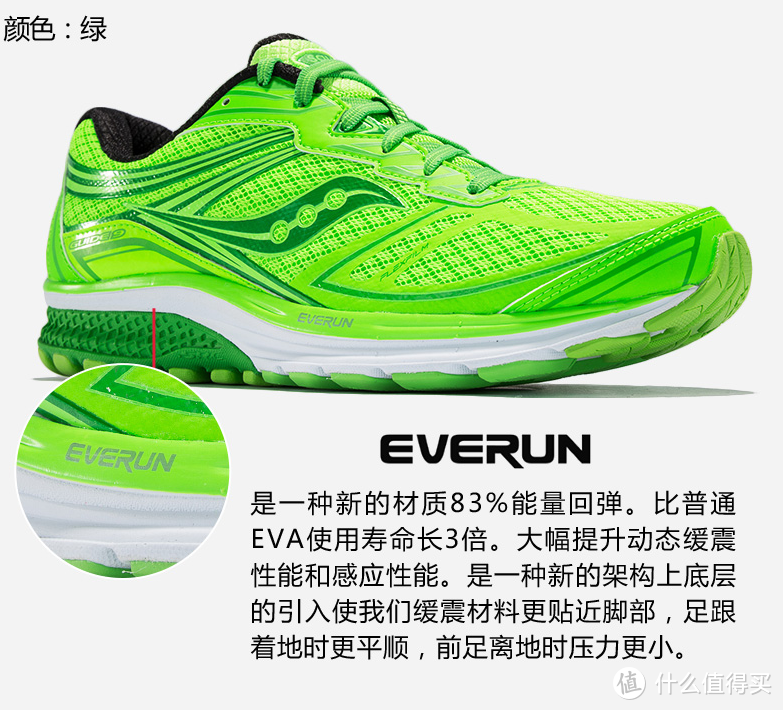 恰到好处的saucony 索康尼 guide9