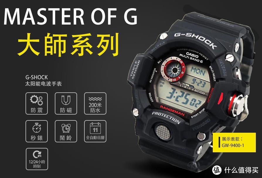 #晒单大赛#CASIO 卡西欧 G-SHOCK GW-9400  手表 开箱，快感搜索者