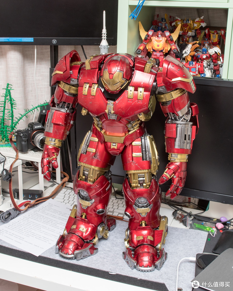 #设计之美#盛世美颜，最好的1/6可动人形—Hot Toys MMS285 1/6 钢铁侠 Mark44 反浩克装甲评测