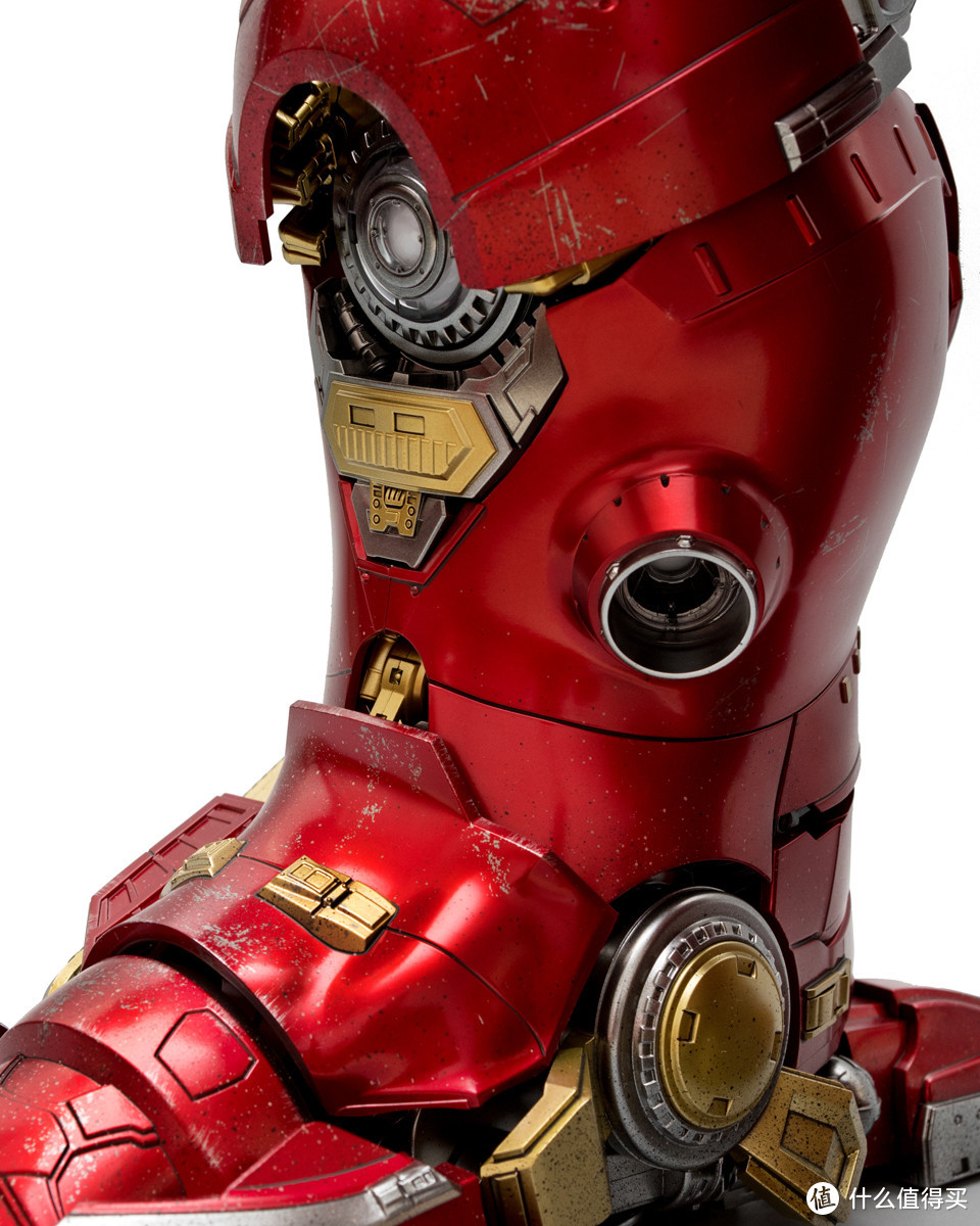 #设计之美#盛世美颜，最好的1/6可动人形—Hot Toys MMS285 1/6 钢铁侠 Mark44 反浩克装甲评测