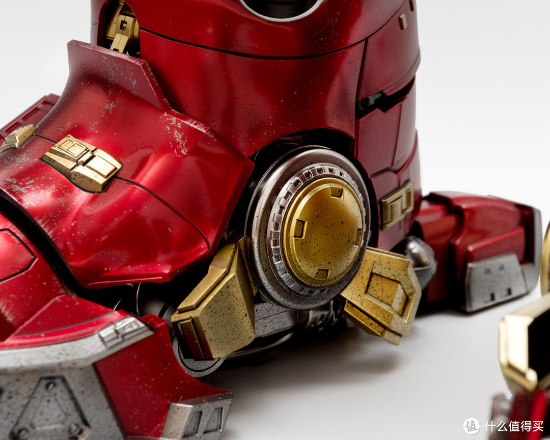 #设计之美#盛世美颜，最好的1/6可动人形—Hot Toys MMS285 1/6 钢铁侠 Mark44 反浩克装甲评测