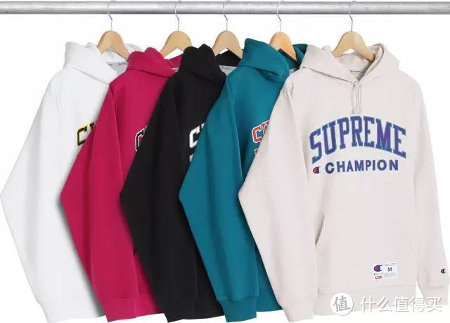 champion与supreme联名款