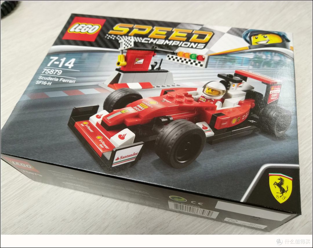 大赛真正的勇士敢于面对贴纸lego乐高75879scuderiaferrari法拉利开箱