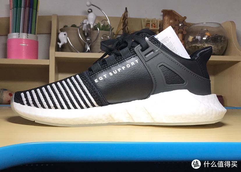 最强BOOST：Adidas EQT Support 93/17 运动鞋 开箱