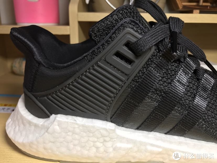 最强BOOST：Adidas EQT Support 93/17 运动鞋 开箱