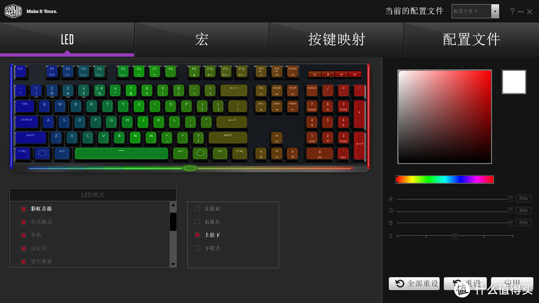 送给自己：CoolerMaster 酷冷至尊 MK750 RGB 机械键盘 开箱