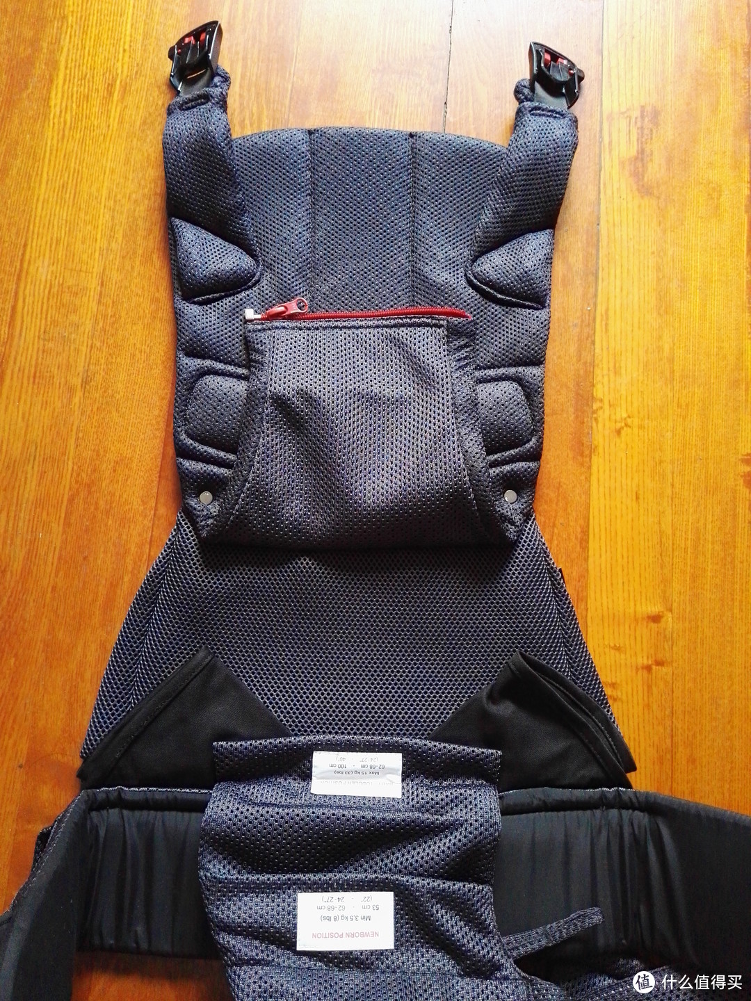 #晒单大赛#溜娃购物两不误：BabyBjorn Baby Carrier One Air 背带 晒单