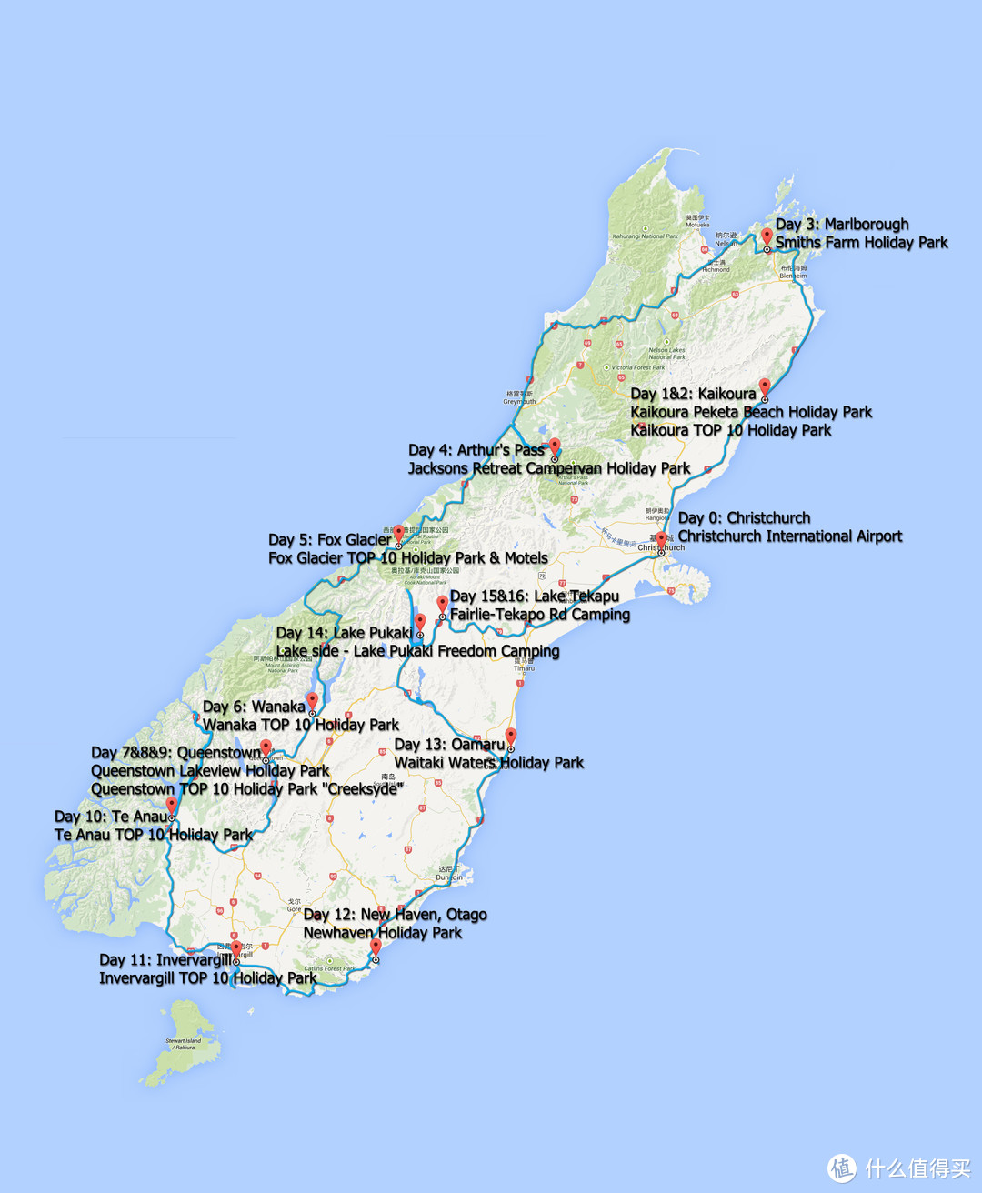 房车环岛六千里—新西兰自驾游记（中）