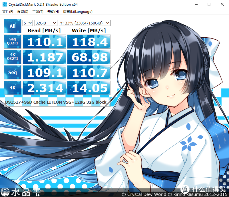 #晒单大赛#群晖DSM 6.1 SSD Cache+HDD混合存储OR大容量SSD最优方案测试