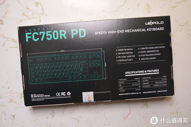 Leopold 利奥博德 FC750R 10周年PD版 静音红轴机械键盘体验