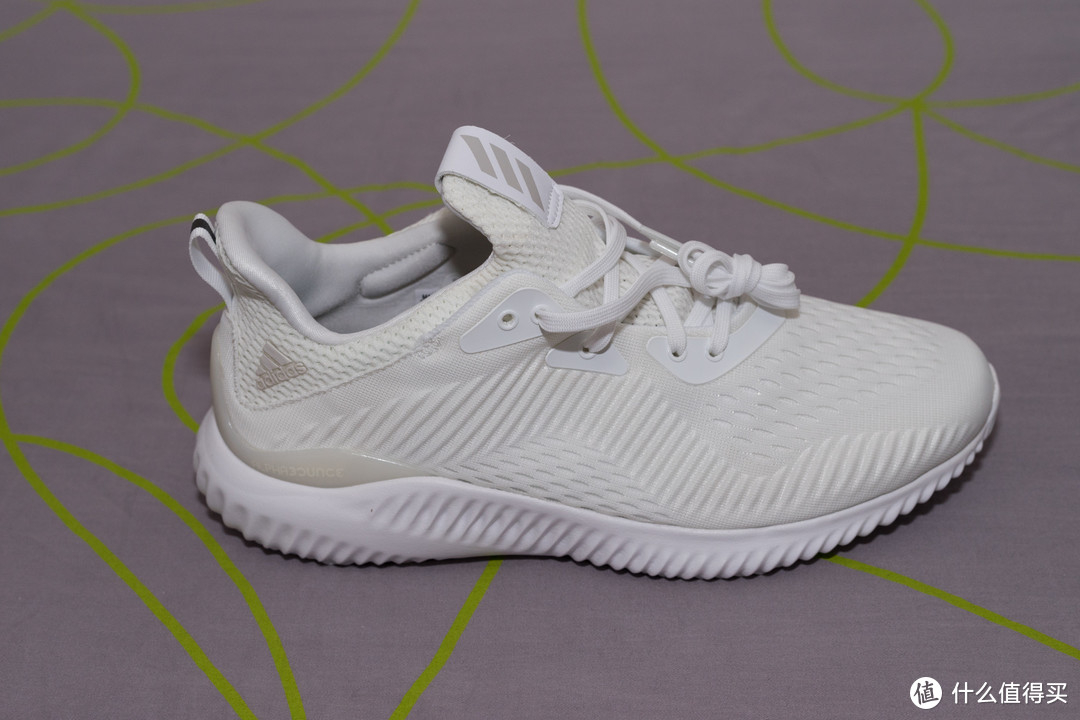 #原创新人#adidas 阿迪达斯  alphabounce em m男子跑鞋入手 开箱