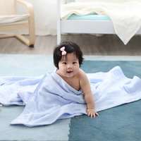 宝宝的安全舒适之选——【淘宝心选】6层儿童纱布浴巾