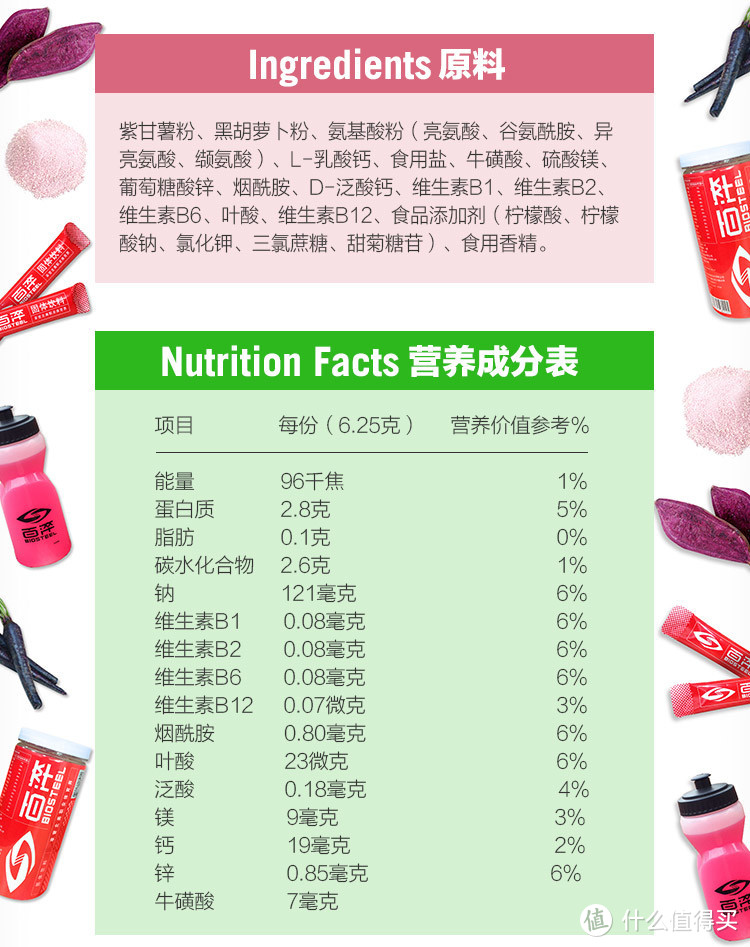 运动好伙伴 百淬固体运动饮料测评