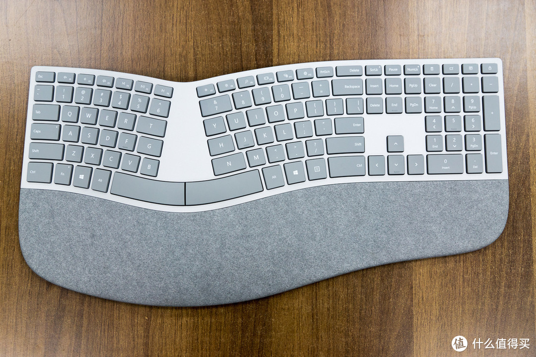 #本站首晒#人体工学佼佼者：键盘控的Microsof 微软 Surface 人体工学 键盘 评测
