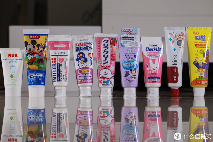 狮王排名倒数第一？9款进口儿童牙膏对比评测