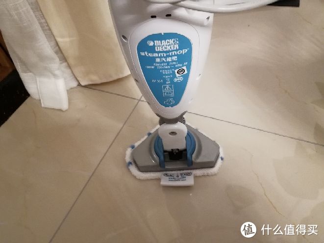 #原创新人#妈妈再也不会说拖地不干净了—BLACK&DECKER 百得 蒸汽拖把 使用体验