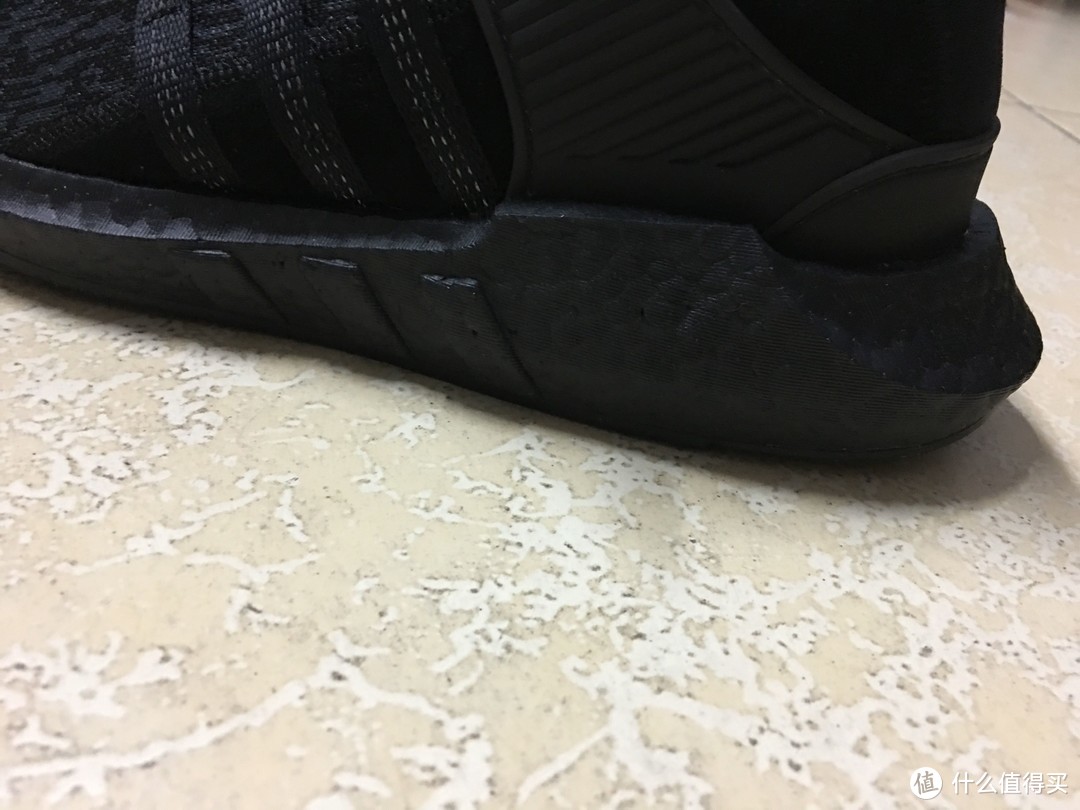 #原创新人#Adidas 阿迪达斯 EQT Support 93/17 coreblack 跑鞋 开箱及其他配色对比