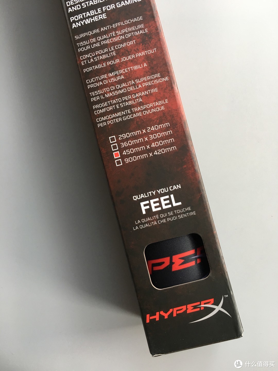 从朋友家“捡”来的宝贝——HyperX Fury S 复仇女神 鼠标垫