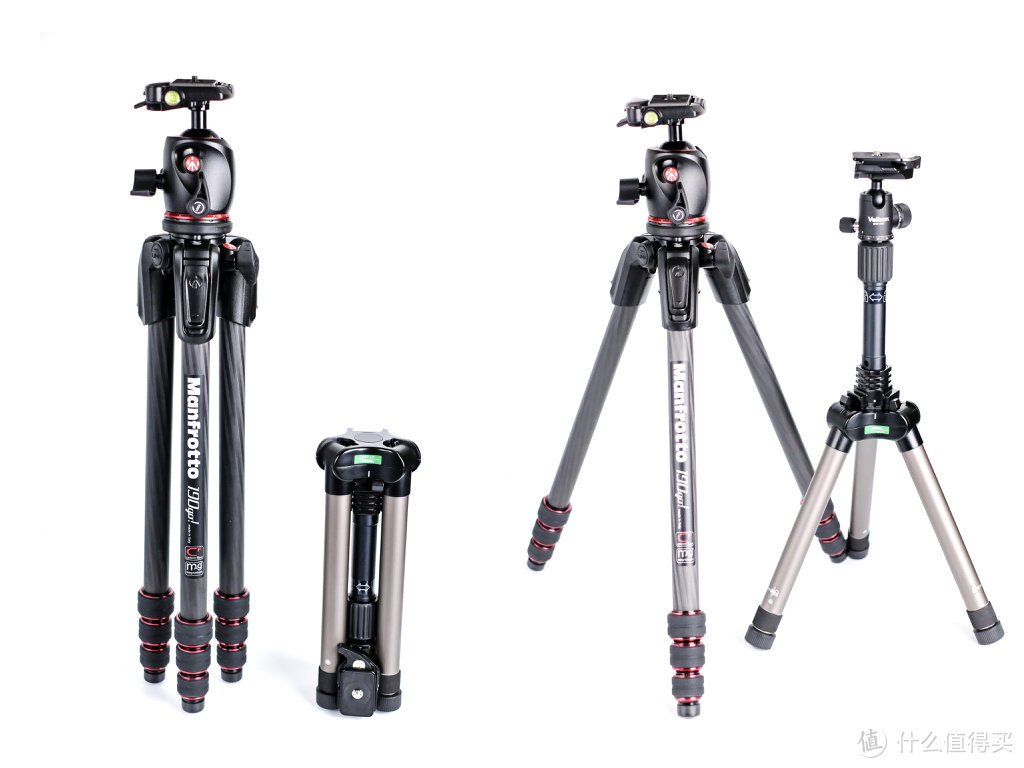 #本站首晒# 传承经典 Manfrotto 曼富图 全新190go系列 MT190GOC4TB 四节碳纤维三脚架