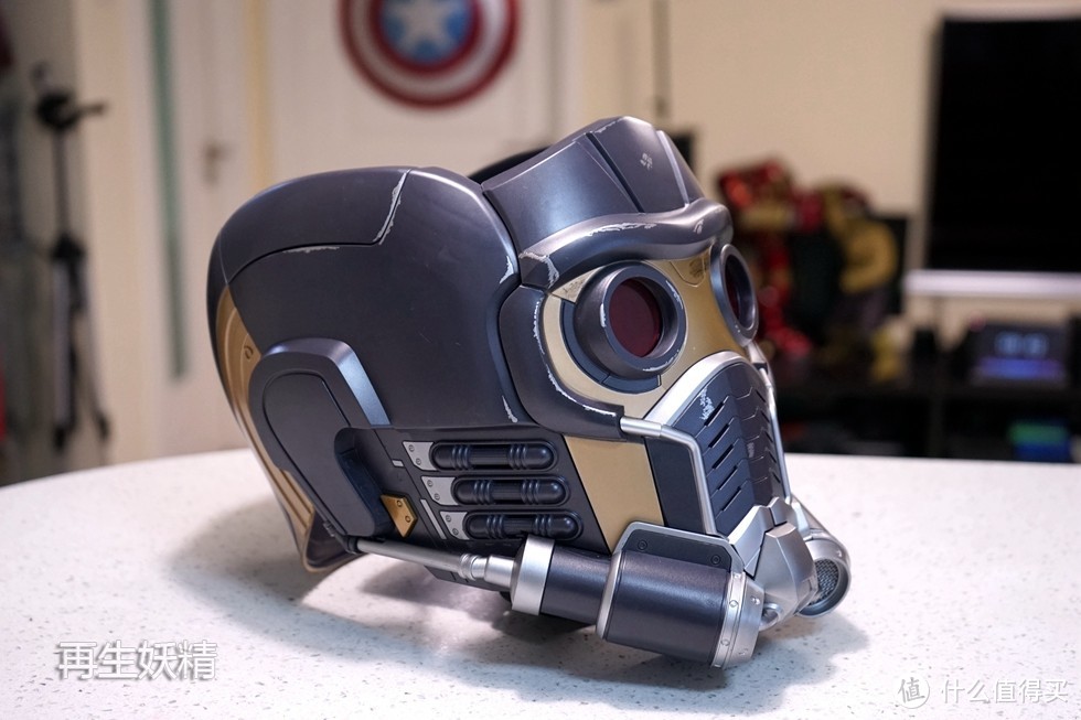 近期买的最满意的玩具—Marvel 漫威 银河护卫队 STAR-LORD 星爵可穿戴 头盔 开箱